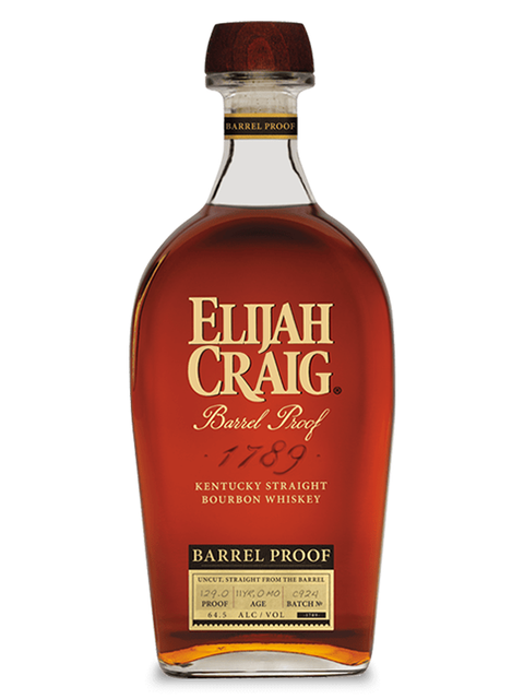 Elijah Craig Small Batch Barrel Proof Batch C924 Kentucky Straight Bourbon Whiskey 750ml