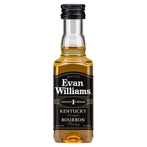 Evan Williams Black Label Kentucky Straight Bourbon Whiskey 50ml