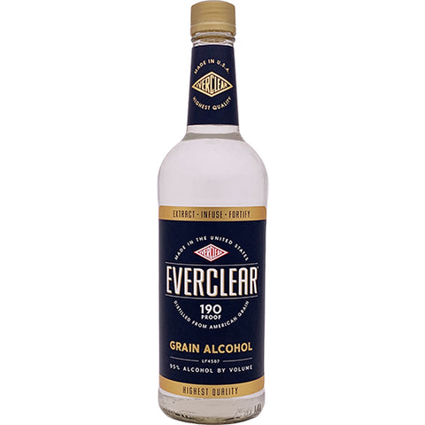 Everclear Grain Alcohol 750ml