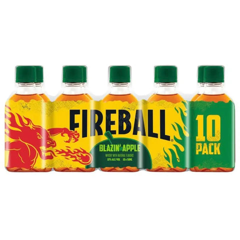 Fireball Apple Cinnamon Whisky 50ml 10-Pack