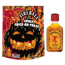 Fireball Halloween Trick or Treat Gift Bag 50ml 15-Pack