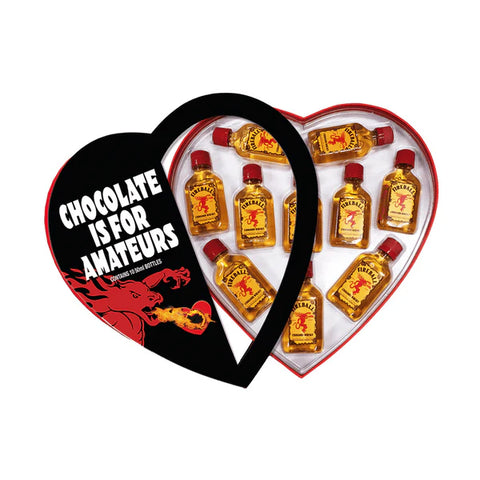 Fireball Valentine's Day Heart Gift Pack 50ml 10-Pack
