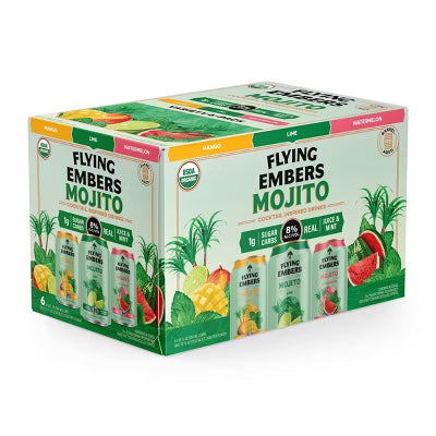 Flying Embers Sparking Mojito Variety 6-Pack Can