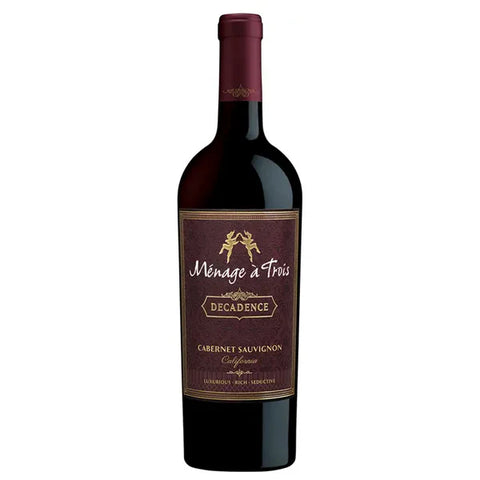 Folie a Deux Menage a Trois Decadence Cabernet Sauvignon 750ml