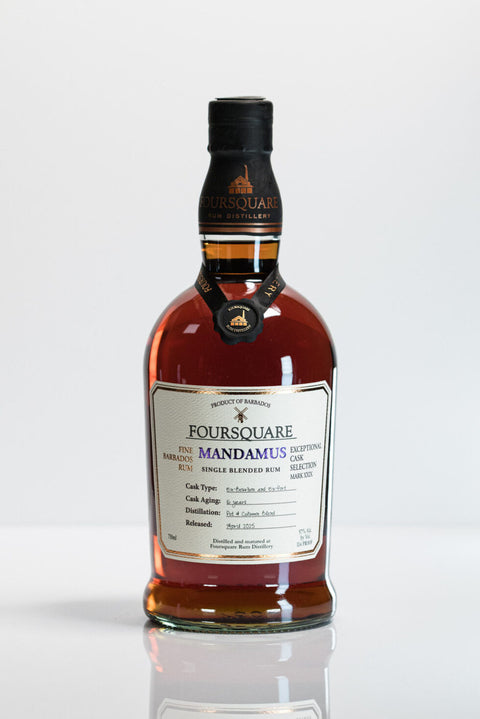 Foursquare Rum Distillery Exceptional Cask Selection Mandamus 16 Year Old Single Blended Rum 750ml