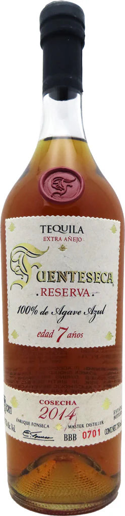 2014 Fuenteseca Reserva 7 Year Old Extra Anejo Tequila 750ml