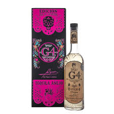 G4 Edicion Dia de Muertos Anejo Tequila Purple