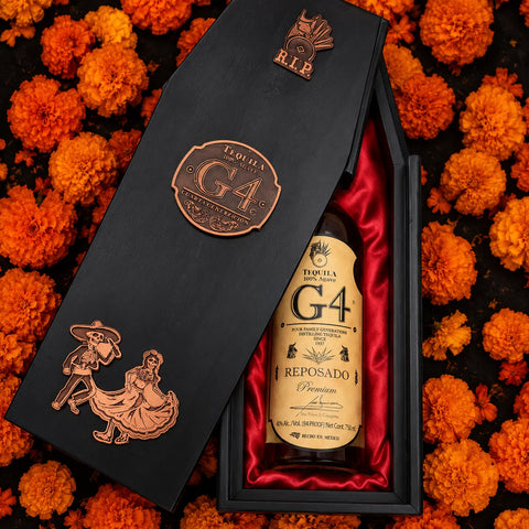G4 Edicion Dia de Muertos Reposado Tequila 750ml