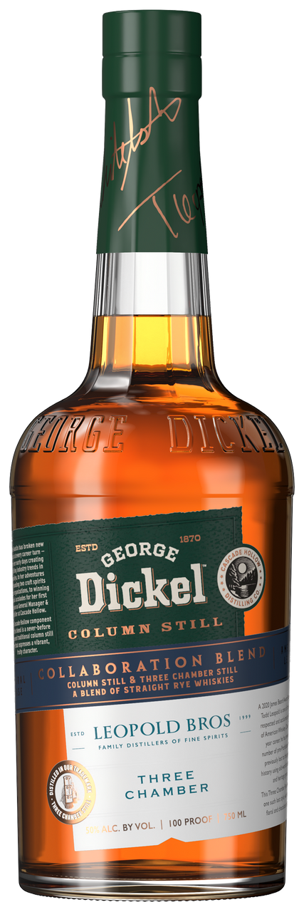 George Dickel & Leopold Bros Collaboration Blend Rye Whiskey 750ml