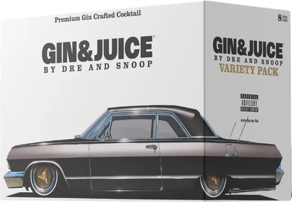 Gin & Juice By Dre And Snoop Ready-to-Drink Variety 12-Oz 8-Pack