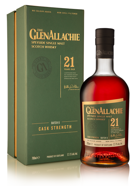 GlenAllachie 21 Year Old Batch #4 Single Malt Scotch Whisky 700ml