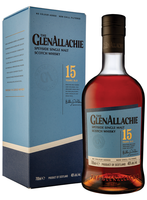 GlenAllachie Single Cask Collection 15 Year Old Non Chill-Filtered Speyside Single Malt Scotch Whisky
