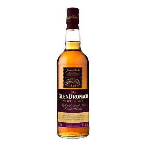 Glendronach Port Wood Single Malt Scotch Whisky 750ml