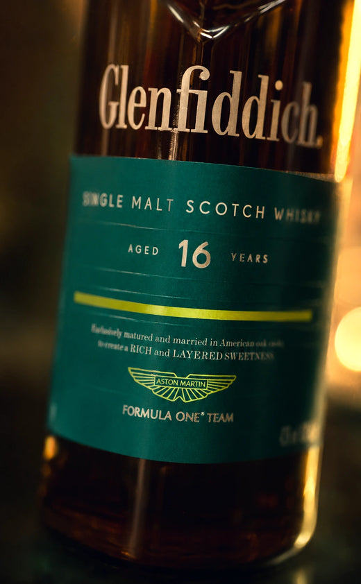 Glenfiddich Aston Martin 16YO Scotch Whiskey