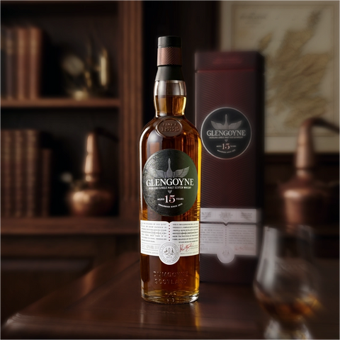 Glengoyne 15 Year Old Highland Single Malt Scotch Whisky 750ml
