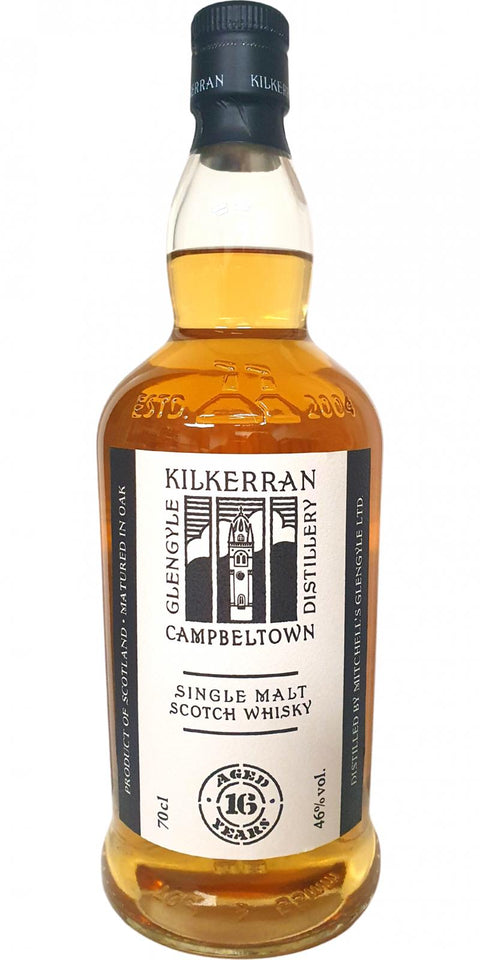 Glengyle Kilkerran 16 Year Old Single Malt Scotch Whisky 700ml