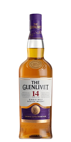 Glenlivet Cognac Cask Selection 14 Year Old Single Malt Scotch Whisky 750ml