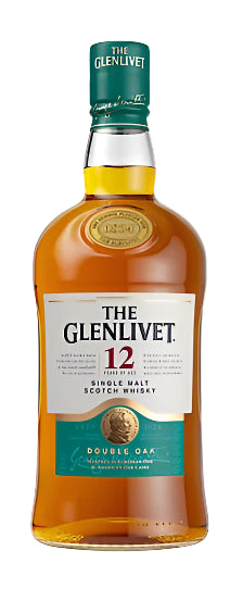 Glenlivet Double Oak 12 Year Old Single Malt Scotch Whisky 1.75Lt