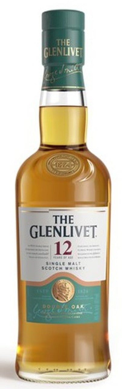Glenlivet Double Oak 12 Year Old Single Malt Scotch Whisky 375ml