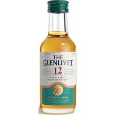 Glenlivet Double Oak 12 Year Old Single Malt Scotch Whisky 50ml