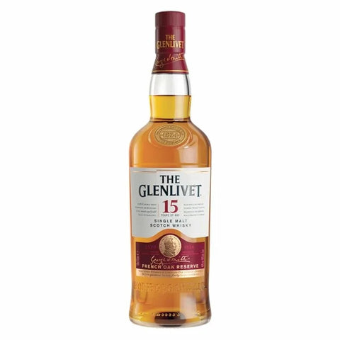Glenlivet French Oak Reserve 15 Year Old Single Malt Scotch Whisky 750ml