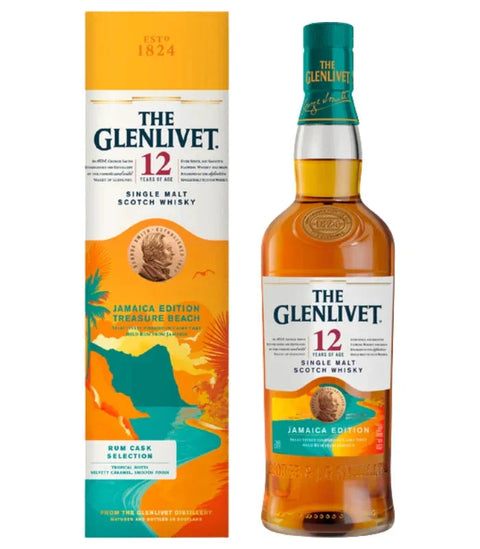 Glenlivet Jamaica Edition Rum Cask 12 Year Old Single Malt Scotch Whisky 750ml