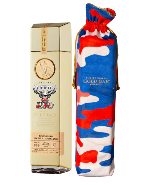 Gold Bar America 250th Anniversary Edition Whiskey 750ml