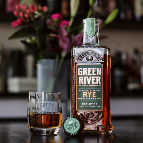 Green River Straight Rye Whiskey 750ml