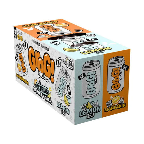 Grog Hard Citrus Variety Pack 8-Pack