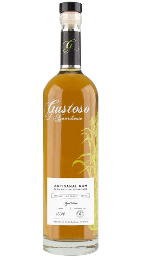 Gustoso Aguardiente Artisanal Aged Rum 750ml
