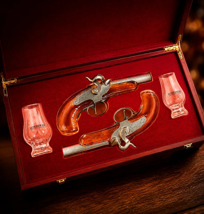 H. Deringer Pistol with Glasses Gift