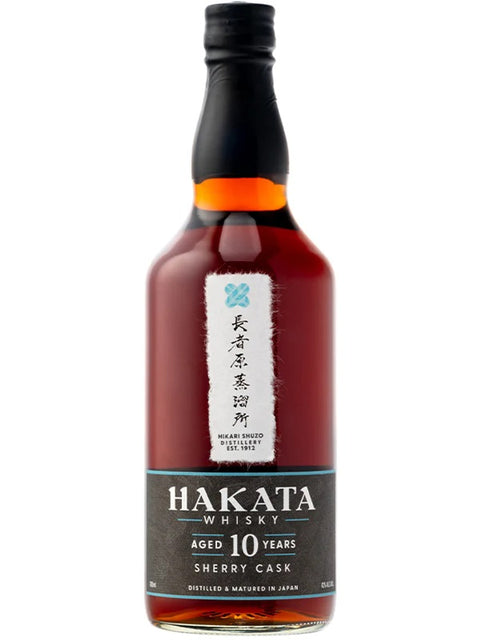 Hakata 10 Year Old Sherry Cask Whisky 700ml