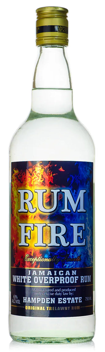 Hampden Estate Rum Fire White Overproof Rum 750ml