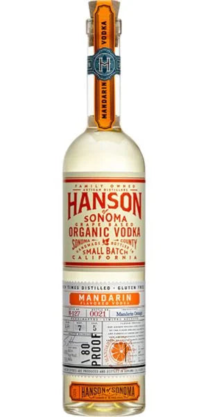 Hanson of Sonoma Mandarin Organic Vodka 750ml