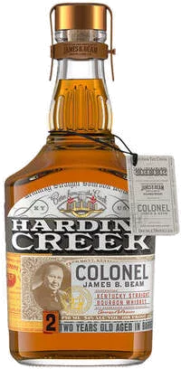 Hardin's Creek Colonel James B. Beam 2 Year Old Kentucky Straight Bourbon Whiskey 750ml