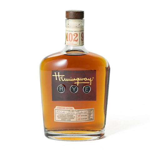 Hemingway Signature Edition Rye Whiskey 750ml