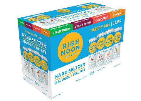 High Noon Hard Seltzer Variety 8-Pack Can