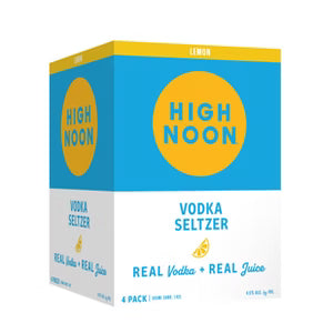 High Noon Lemon Vodka Seltzer 4-Pack Can