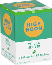 High Noon Lime Tequila Seltzer 4-Pack Can