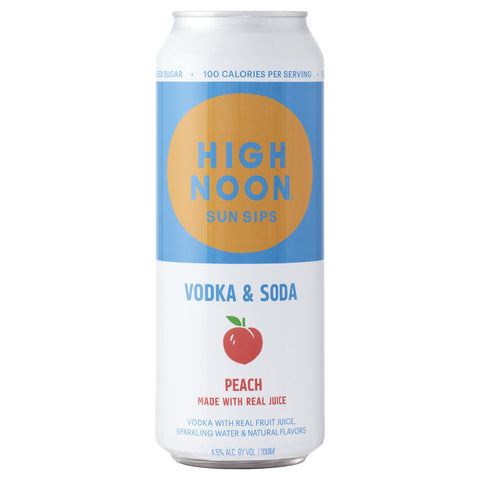 High Noon Peach Vodka Seltzer 700ml