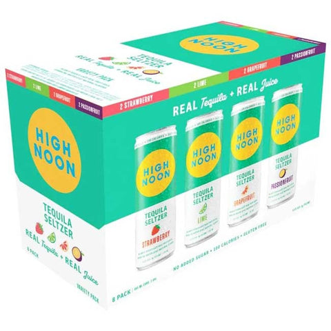 High Noon Sun Sips Tequila Seltzer Variety 8-Pack Can