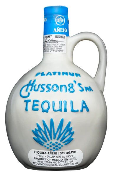 Hussong's Mr Platinum Anejo Tequila 750ml