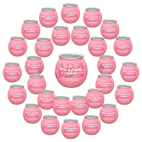 BuzzBallz Pink Lemonsqueezy Cocktail 24ct 200ml