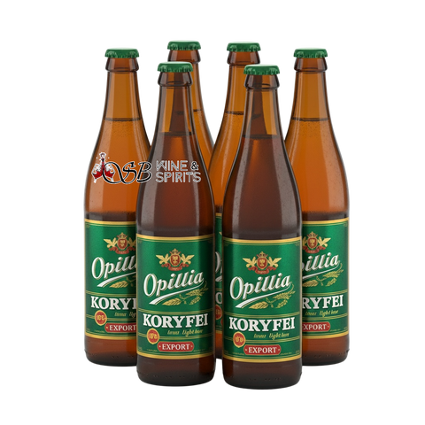 Opillia Export Koryfei Light Beer 500ml Bundle 6-Pack