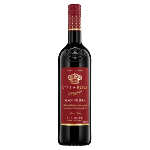 Il Conte Stella Rosa Black Cherry Semi-Sweet 750ml