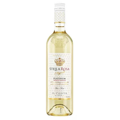 Il Conte Stella Rosa Platinum French Vanilla Bianco 750ml