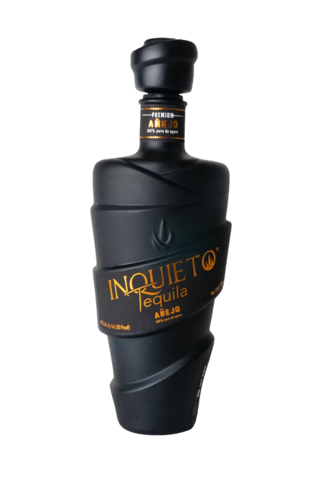 Inquieto Black Anejo Tequila 750ml