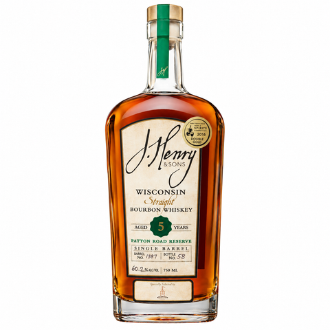 J. Henry & Sons Patton Road Reserve 5 Year Old Straight Bourbon Whiskey 750ml