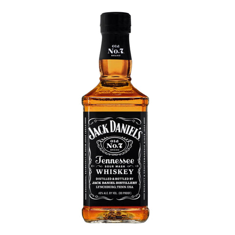 Jack Daniel's Black Label Old No.7 Brand Sour Mash Whiskey 375ml
