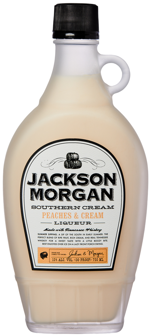 Jackson Morgan Southern Cream Peaches & Cream Liqueur 750ml